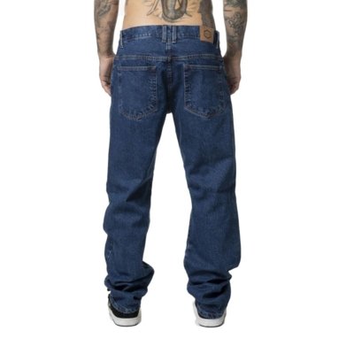 Calça RVCA Jeans Weekend Denim Dark Indigo WT24 Azul Escuro