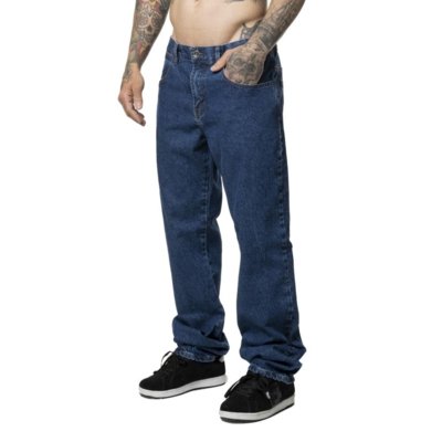 Calça RVCA Jeans Weekend Denim Dark Indigo WT24 Azul Escuro