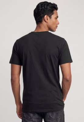 Camiseta Masculina RVCA Mini Balance Box Preta