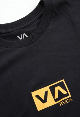 Camiseta Masculina RVCA Mini Balance Box Preta