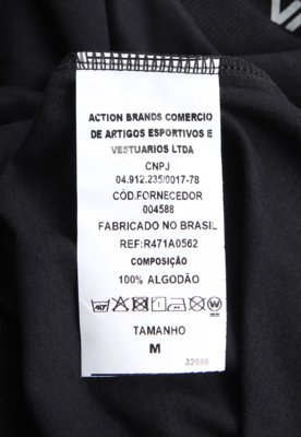 Camiseta Masculina RVCA Mini Balance Box Preta