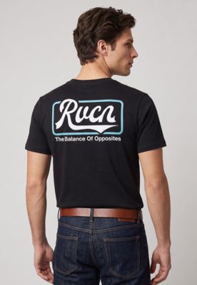 Camiseta Masculina RVCA Rame Up Preta