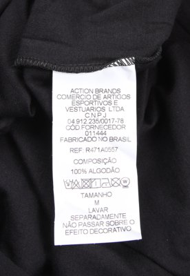 Camiseta Masculina RVCA Rame Up Preta