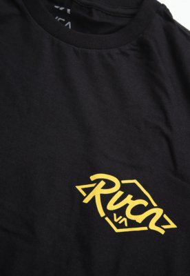 Camiseta Masculina RVCA Ranch Seal Preta