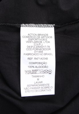 Camiseta Masculina RVCA Ranch Seal Preta