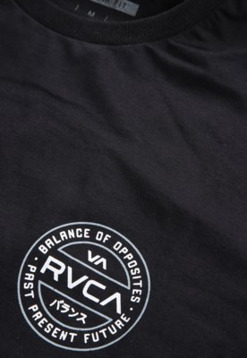 Camiseta Masculina RVCA Rise Cuts Preta