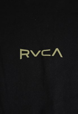 Camiseta Masculina RVCA VA Code Preta