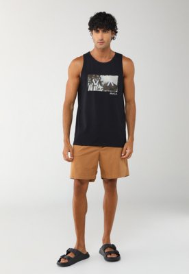 Regata Masculina RVCA Balance Box Preta