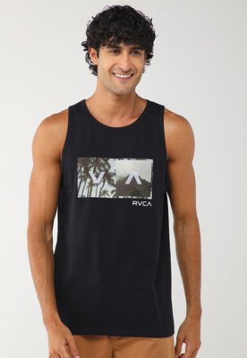 Regata Masculina RVCA Balance Box Preta