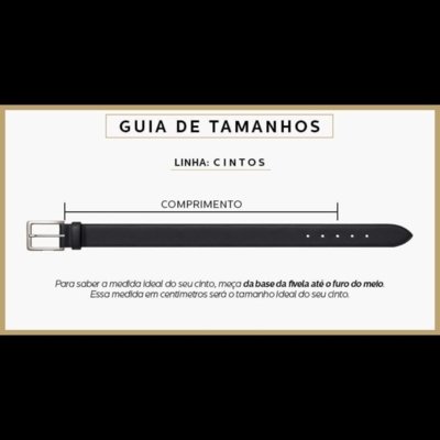 Cinto Social Couro Rafarillo Preto