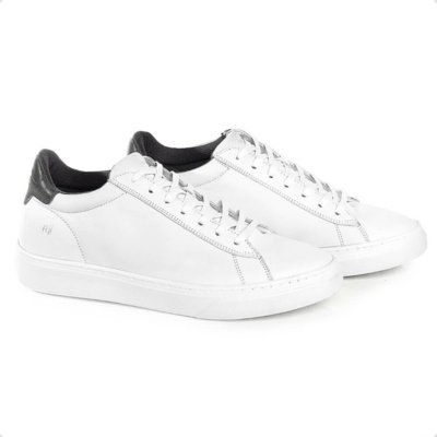 Sapato Social Rafarillo Couro Fly Você + Alto Branco