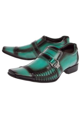 Sapato social hot sale verde feminino