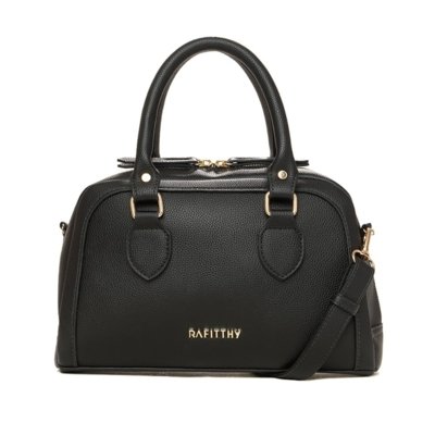 O.ria　レディース　BLK M Bolsa Feminina Rafitthy Estruturada Média Preto | Dafiti