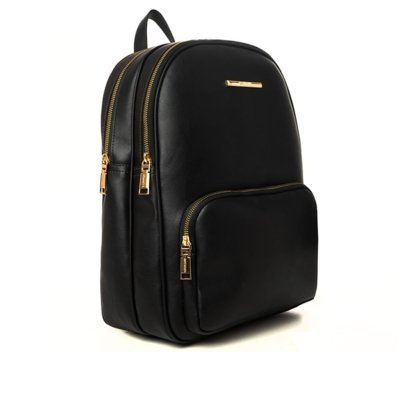 Mochila Feminina Rafitthy Dois Compartimentos Preto