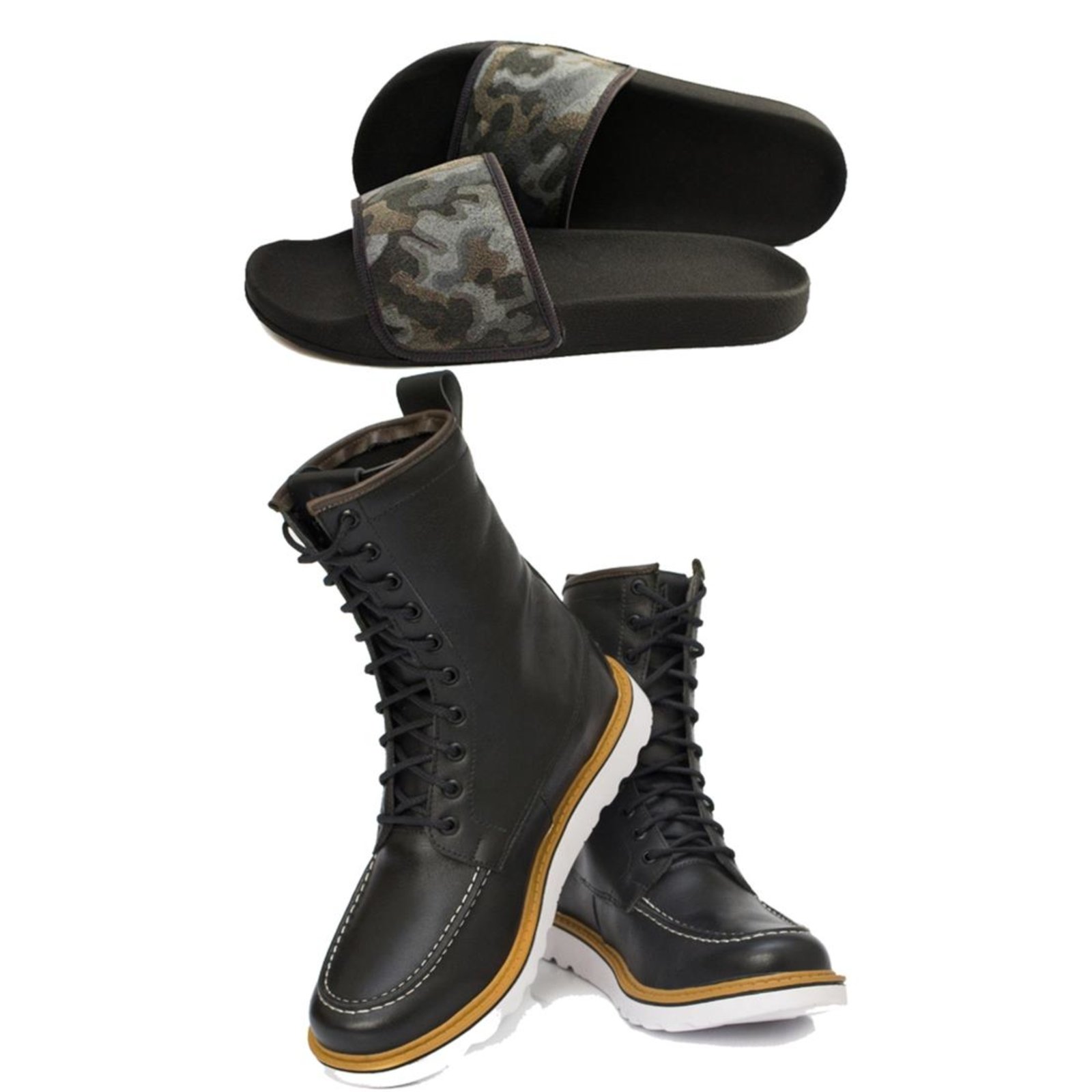 coturno masculino alto
