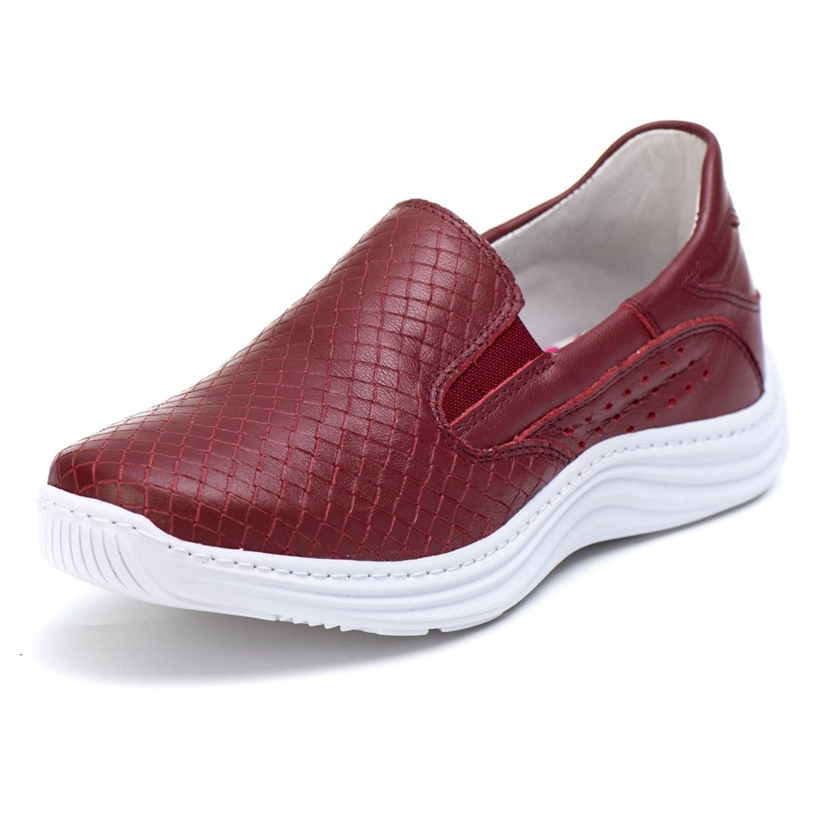 tenis de couro feminino confortavel