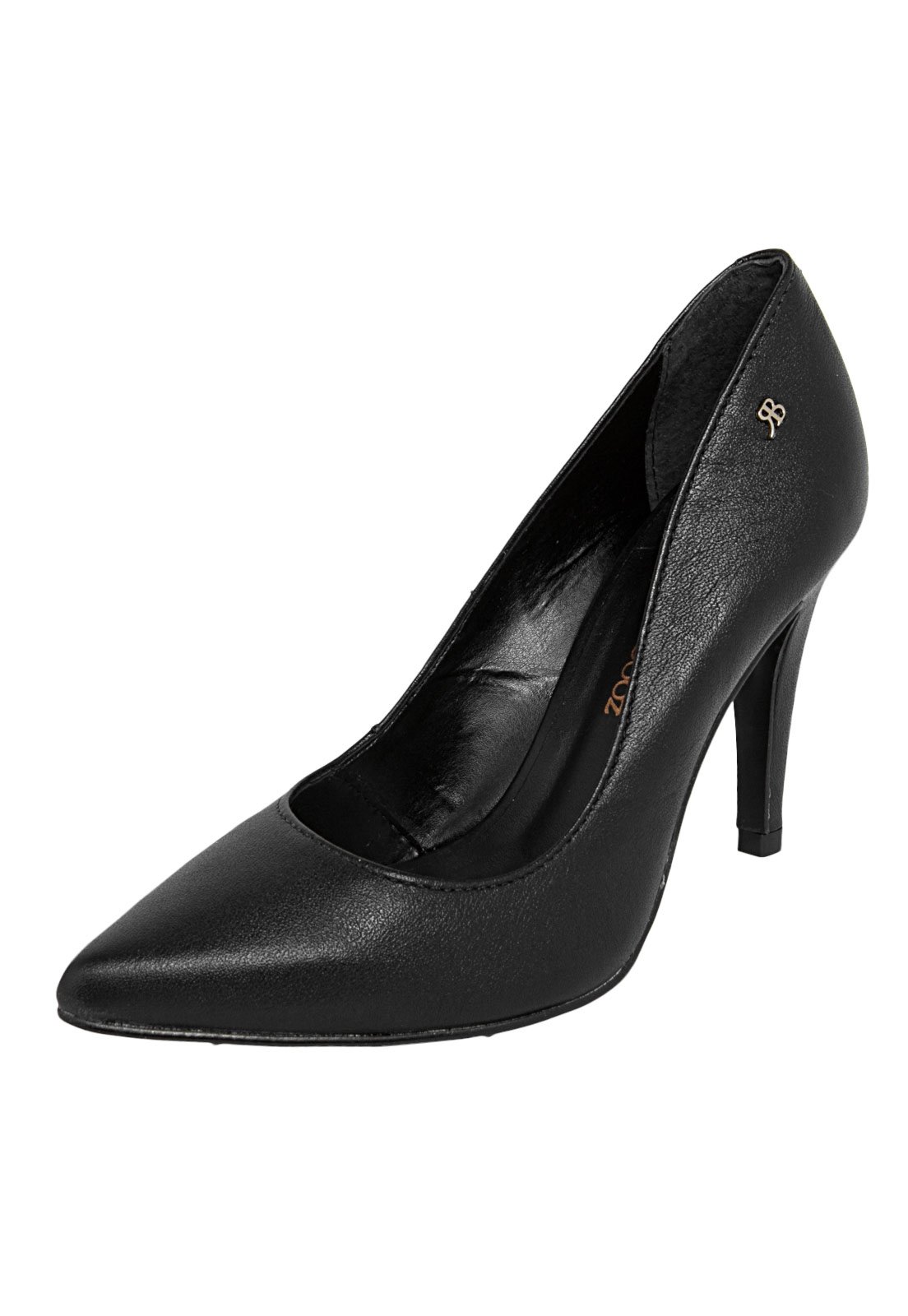 Scarpin preto hot sale raphaella booz