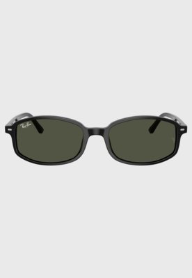 Óculos de Sol Feminino Ray-Ban Retangular Preto