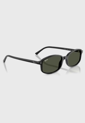 Óculos de Sol Feminino Ray-Ban Retangular Preto