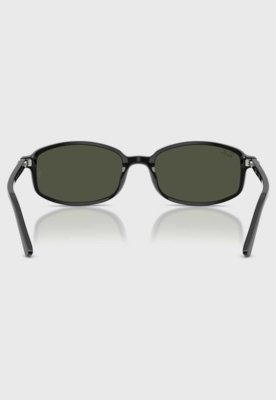 Óculos de Sol Feminino Ray-Ban Retangular Preto