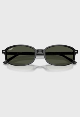 Óculos de Sol Feminino Ray-Ban Retangular Preto