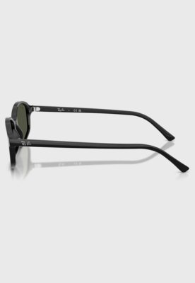 Óculos de Sol Feminino Ray-Ban Retangular Preto
