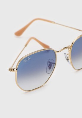 Óculos de Sol Ray-Ban Hexagonal Azul