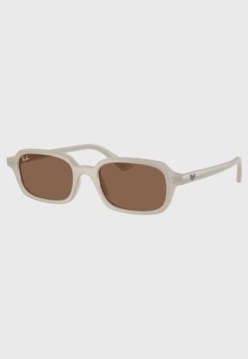 Óculos de Sol Ray-Ban Retangular Bege
