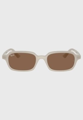 Óculos de Sol Ray-Ban Retangular Bege