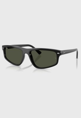 Óculos de Sol Ray-Ban Retangular Preto