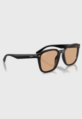 Óculos de Sol Ray-Ban Retangular Preto