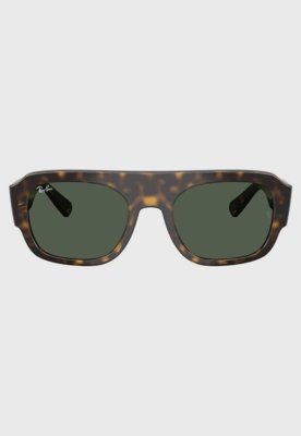 Óculos de Sol Ray-Ban Retangular Tartaruga Marrom