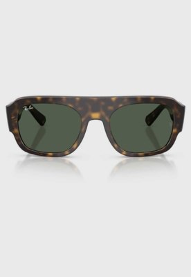 Óculos de Sol Ray-Ban Retangular Tartaruga Marrom