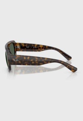 Óculos de Sol Ray-Ban Retangular Tartaruga Marrom