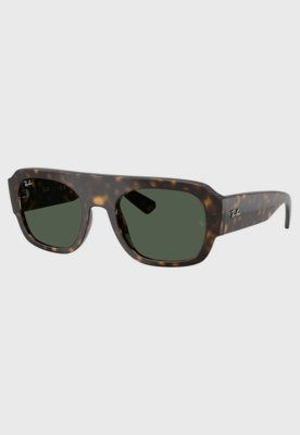 Óculos de Sol Ray-Ban Retangular Tartaruga Marrom