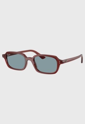 Óculos de Sol Ray-Ban Retangular Vermelho