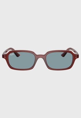 Óculos de Sol Ray-Ban Retangular Vermelho