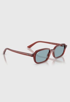 Óculos de Sol Ray-Ban Retangular Vermelho