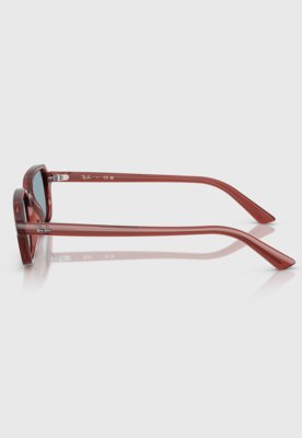 Óculos de Sol Ray-Ban Retangular Vermelho