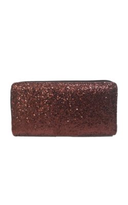 Menor preço em Carteira Real Arte de Glitter Marrom