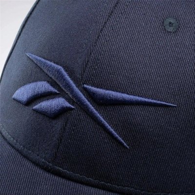 Boné Reebok Aba Curva Vector Marinho