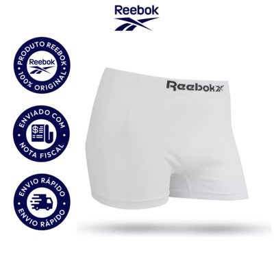 Kit 10 Cuecas Boxer Reebok Microfibra Sortida