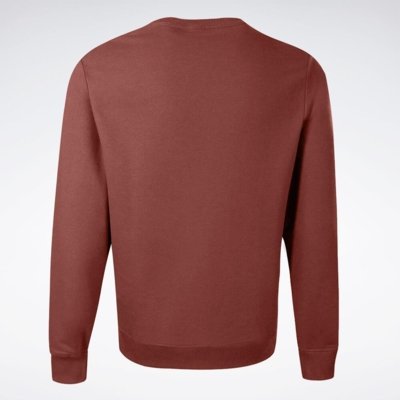 Moletom Reebok Careca M Big Logo Linear WT24 Vermelho