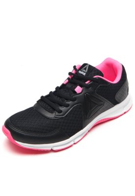 Tenis Reebok Preto/Rosa Tamanho 23 Brasil