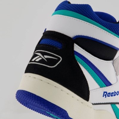 Tênis Reebok BB 4000 II Mid Branco e Azul