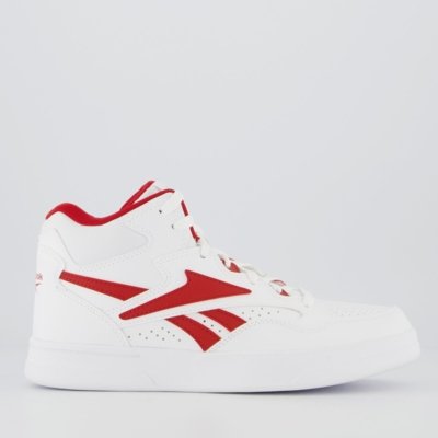 Tênis Reebok BB 4580 Branco e Vermelho