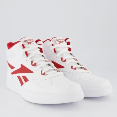 Tênis Reebok BB 4580 Branco e Vermelho