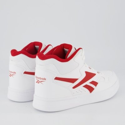 Tênis Reebok BB 4580 Branco e Vermelho