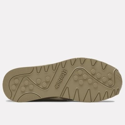 Tênis Reebok CL Nylon Masculino Bege/Branco