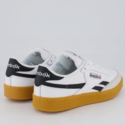 Tênis Reebok Club C Revenge Branco e Preto